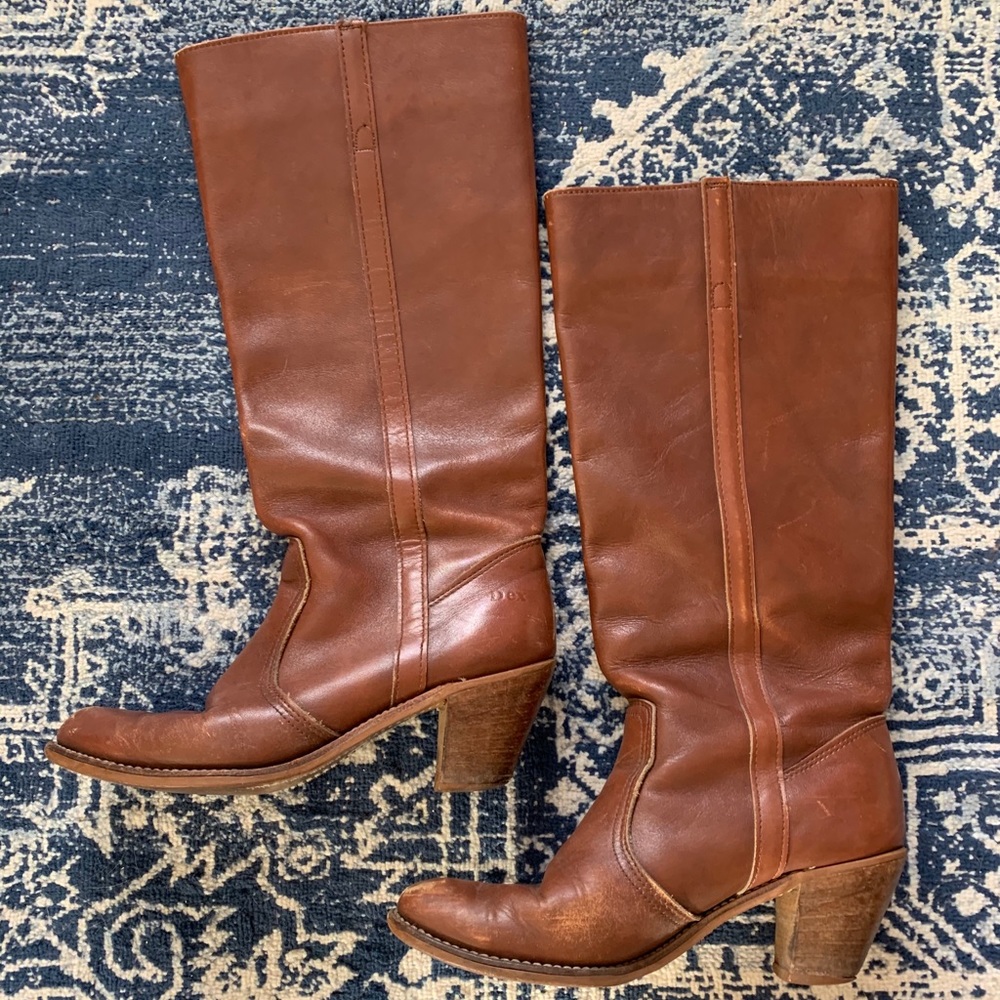 Dexter vintage heeled boots